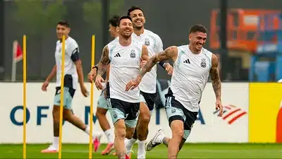 Argentina confirma su alineación titular para disputar la final del Mundial 2026 frente a España Foto: EFE.