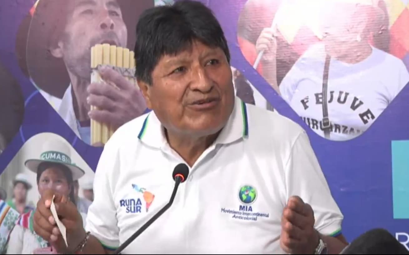 Evo Morales califica de "una mamada" la convocatoria del presidente Rodrigo Paz para debatir el modelo 50/50