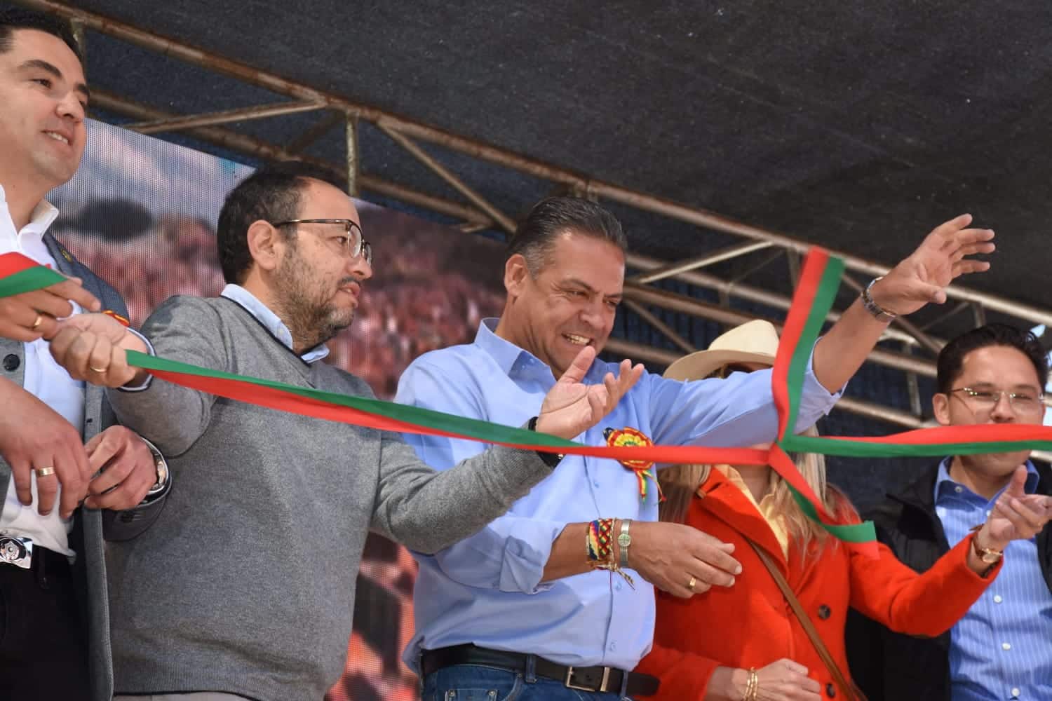 Inician la feria itinerante "Reactiva La Paz - Aguante Collita" para impulsar el mercado departamental y la industria local