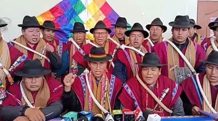 La Federación Túpac Katari rechaza la ley antibloqueos y exige la liberación de detenidos