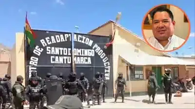Audiencia cautelar define la situación de cinco procesados por ingresar un celular para Roger Mariaca