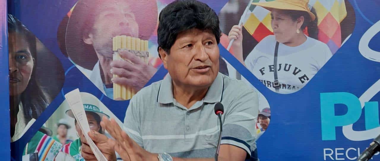 Evo Morales critica a la dirigencia de la COB tras declinar sumarse a movilizaciones sociales
