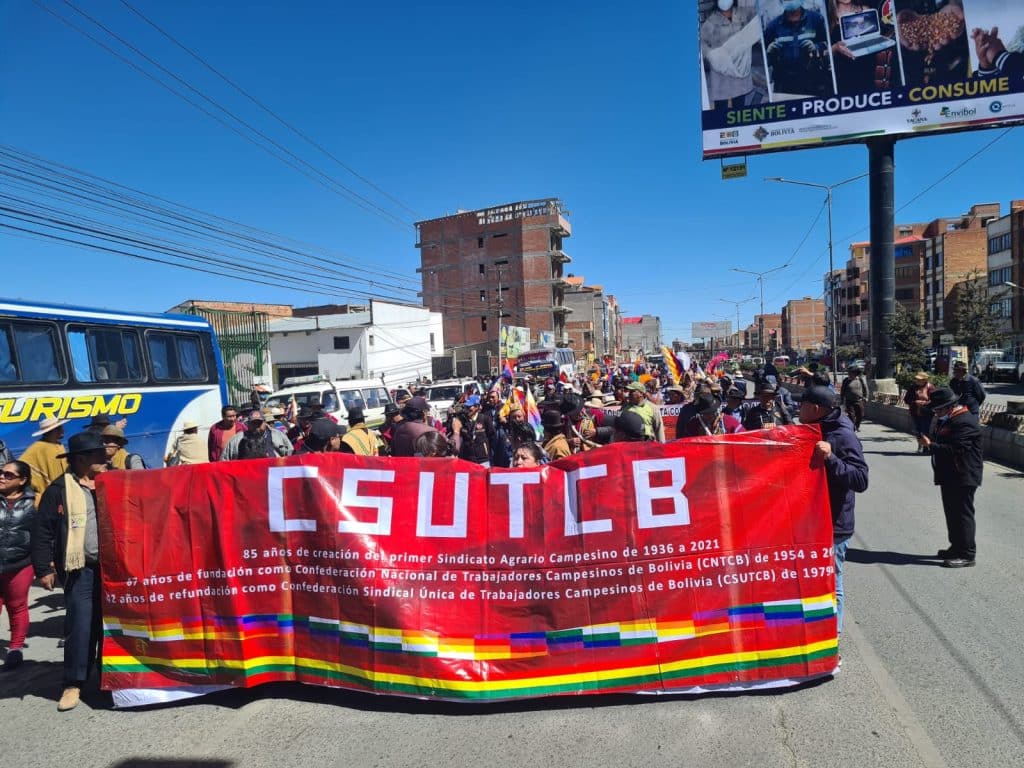 La CSUTCB celebra ampliado nacional para abordar la crisis y descarta apoyo al Gobierno de Rodrigo Paz Foto: Referencial