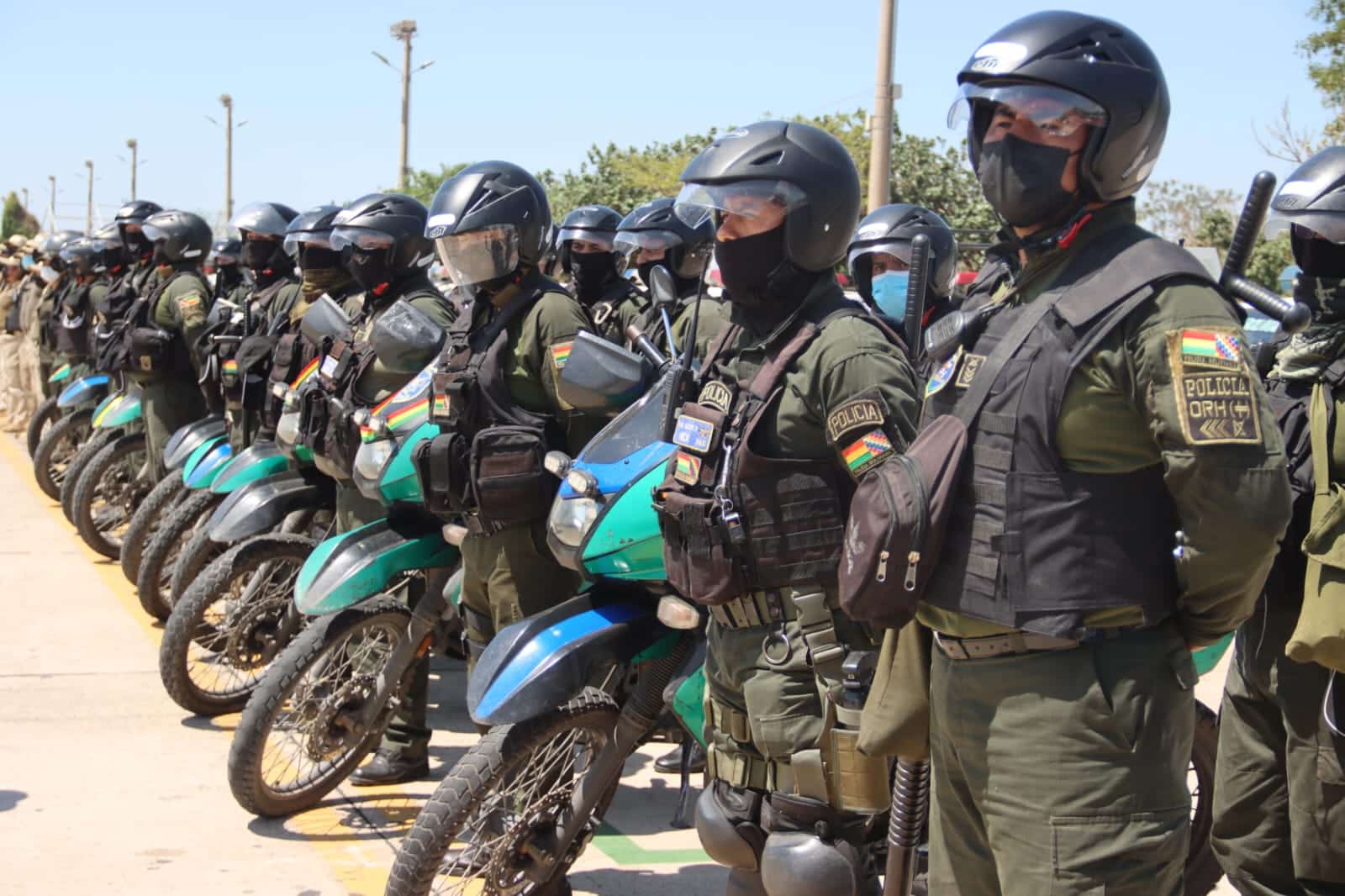 La Policía ejecutará el estado de excepción ante la marcha evista que busca la salida del Gobierno Foto de referencia