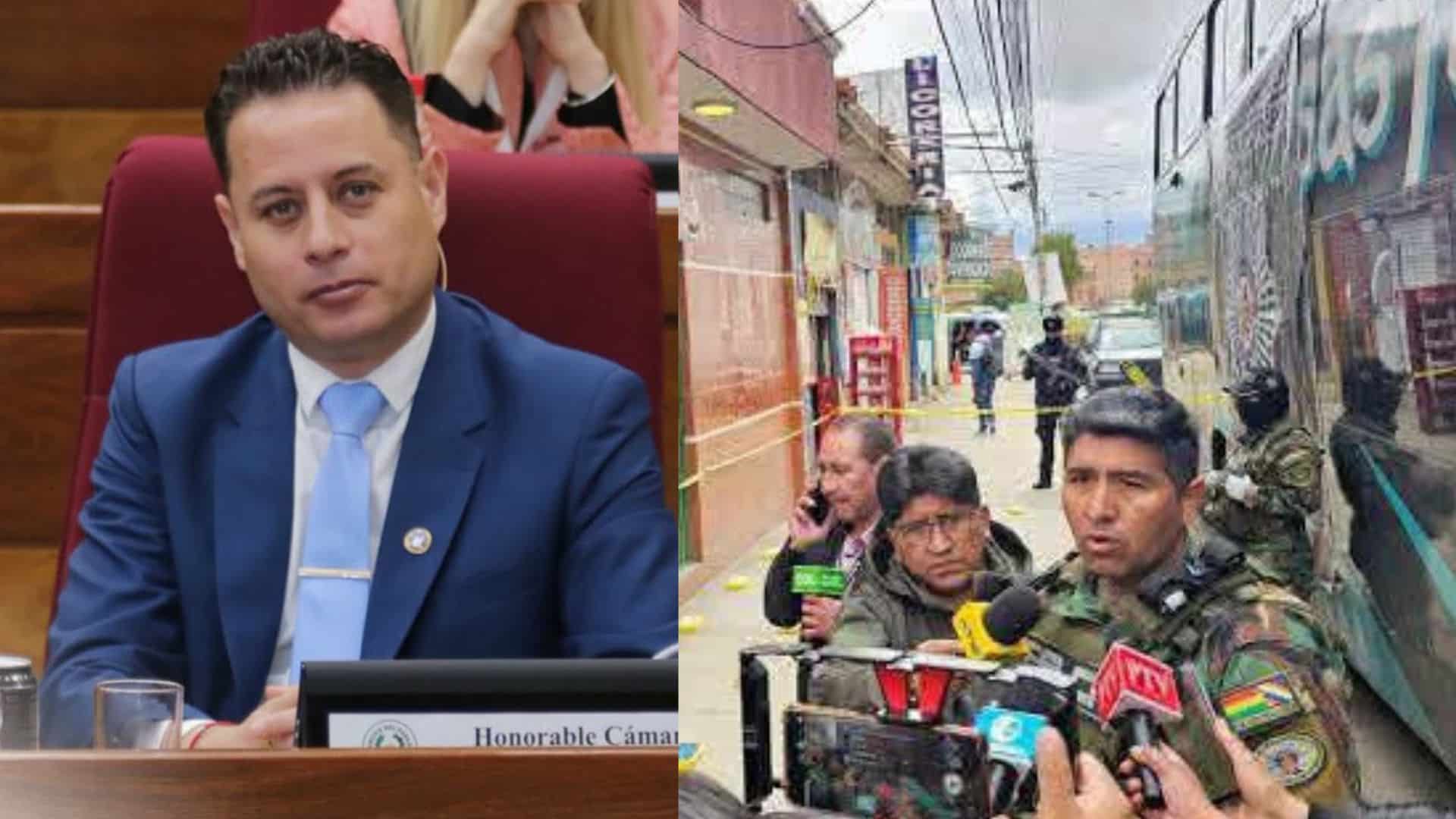 Edmand Lara respalda aprehensión de policía por el caso Marset y exige la captura de dos coroneles